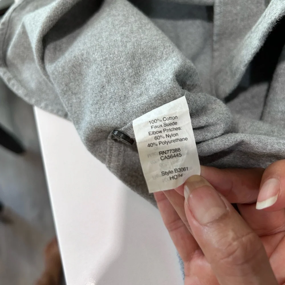 j crew shacked/ Gray Button-Down Shirt